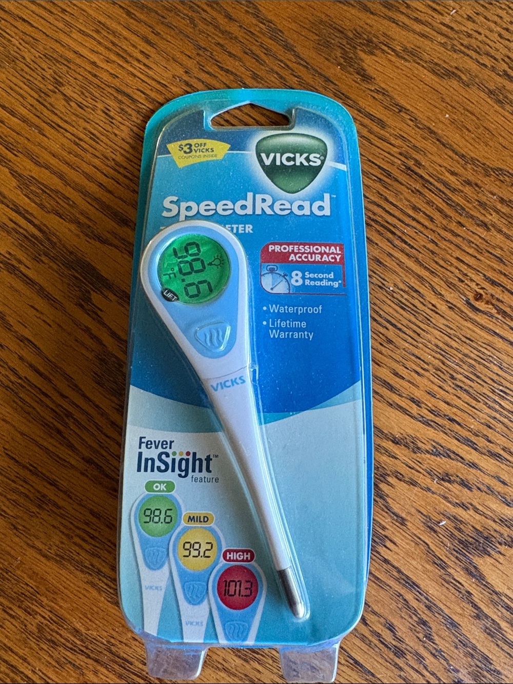 Vicks Speed Read Thermometer: Baby, Kids and Adults